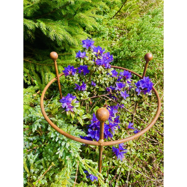 1 x Stylowa Podpora do roślin krzewów kwiatów PERGOLA średnica 45cm wysokość 65cm